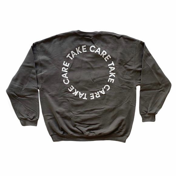 NEW Take Care Crewneck | Charcoal - Picture 4 of 4
